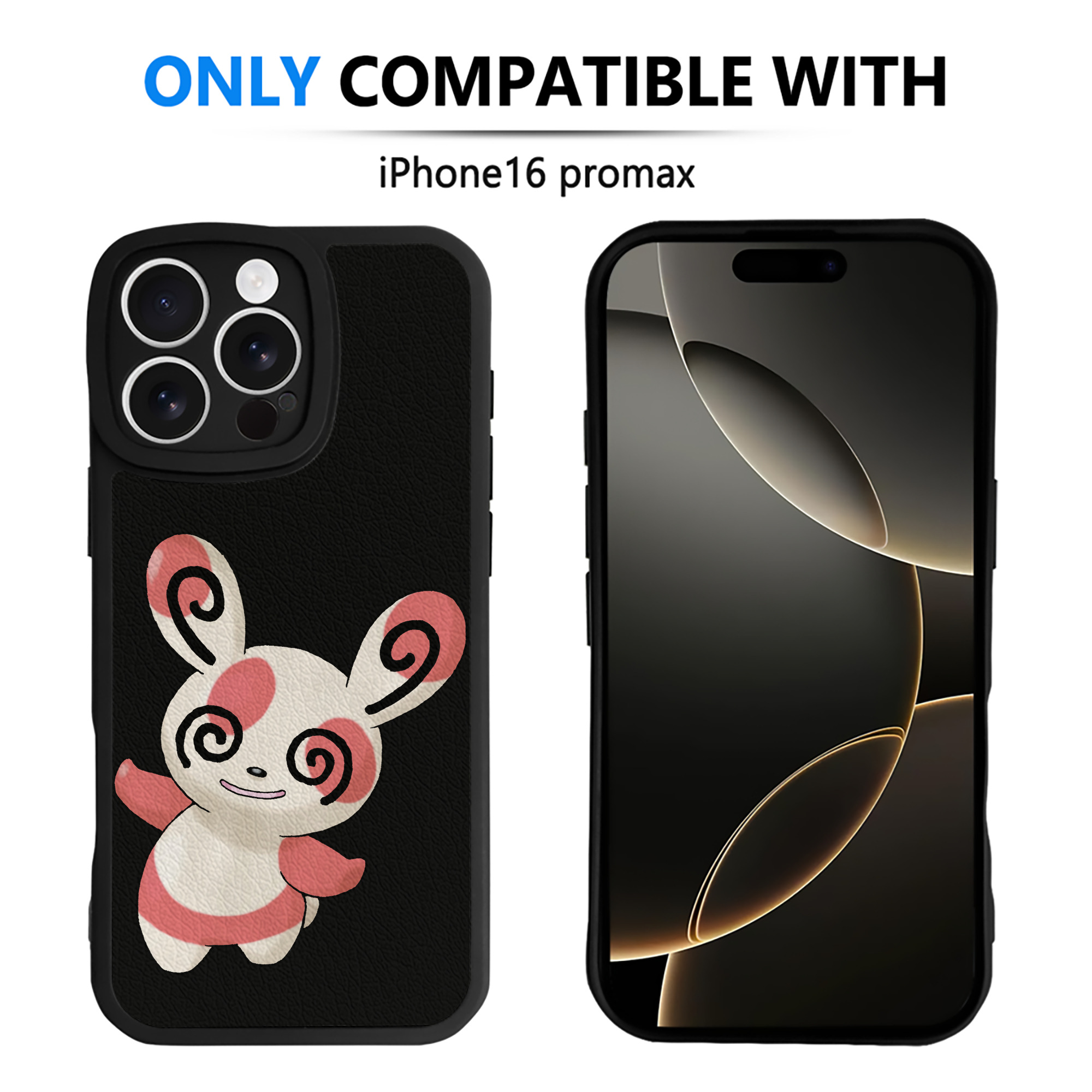 （画像用） ポケットモンスター Pokémon 【iPhone 16シリーズ対応】シリコンスマホケース（レザー調） 材質：シリコン